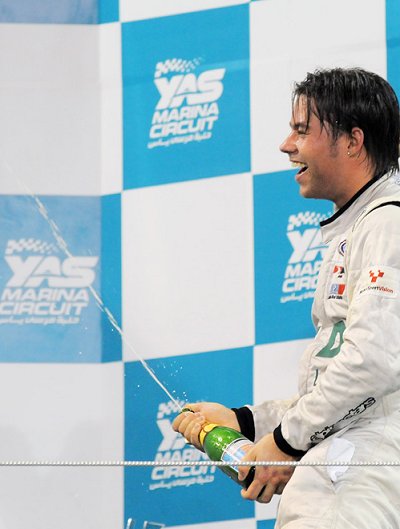 Kelvin Snoeks op podium